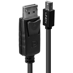 Καλώδιο MiniDisplayport Lindy to Displayport black 5m