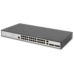Network Switch DIGITUS Gigabit Ethernet Layer 2 Switch, 24-Port