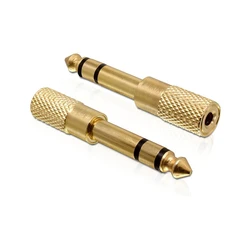 Αντάπτορας 3.5 Klinke Delock 3,5mm to 6,3mm gold