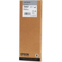 Μελάνι Epson light black T 606 220 ml T 6067