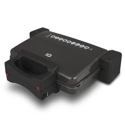 Τοστιέρα IQ Γκριλιέρα με Αποσπώμενες Πλάκες 2000W Black ST-680