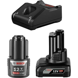 Φορτιστής Εργαλείων Bosch Standard Starter 1x2.0Ah + 1x4.0Ah +GAL 12V-40
