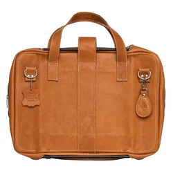 Τσάντα Laptop R-Go NBT+stand Viva 15,6" full grain leather ergono. braun