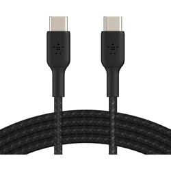 Καλώδιο USB Belkin USB-C/USB-C 1m coated, black CAB004bt1MBK