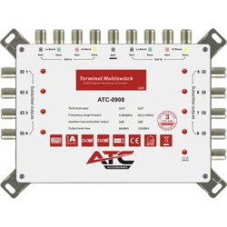 Multiswitch ATC ATC 0908 2 Sat 1 Ter 8 Outputs