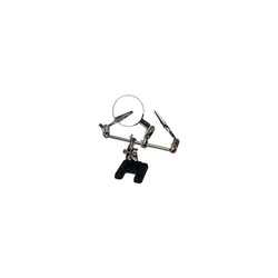 Βάση εργαλείων LogiLink 3rd helping hand with magnifying glass, 46mm magnifying glass & 8 joints