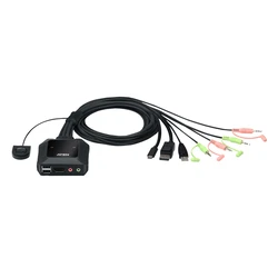 KVM & Data Switch Aten 2P USB-C DP CS52DP