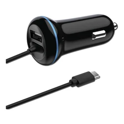 Φορτιστής Αυτοκινήτου 2GO USB-Type C, Black