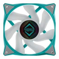 Case Fan 12cm Iceberg THERMAL IceGALE ARGB - ARGB Teal