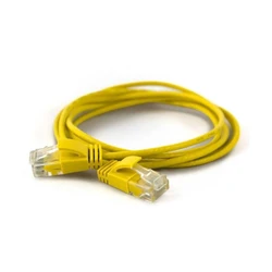 Καλώδιο Δικτύου Wantec UTP CAT6a d=2,8mm 0,25m yellow