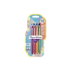 Μαρκαδόροι Papermate fiber pen Flair 8er Candy Pop M 0.7 mm Blister