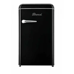 Mini Retro Ψυγείο 118 Lt BX-8955 BK - Bronxi (Μαύρο)