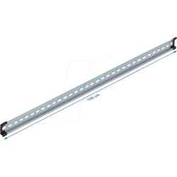 DELOCK ράγα DIN 35 x 7,5 mm (100 cm) χάλυβας