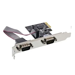 Controller Longshine PCIe 2x Seriell (RS232)