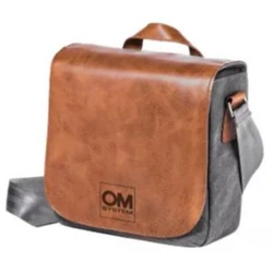 Τσάντα Φωτογραφικής Μηχανής Olympus OM-D Messenger Leather - Mini ( OM-SYSTEM branded)