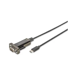 Καλώδιo USB Digitus USB2.0/C to serial D-Sub9 St/St + 1.0m