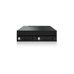 Πλαίσιο Για Σκληρούς Δίσκους Backplane IcyDock 2x6,3cm SATAI-III/SAS in 1x5,25" HDD/SSD