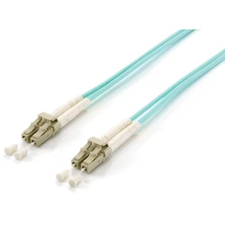 Καλώδιο Οπτικής Ίνας Equip LC->LC 30.00m Multimode Duplex OM3 turq