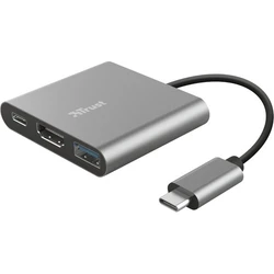 Docking Station Trust DALYX 3-IN-1 USB-C ADAPTER