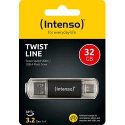 USB Flash 32GB Intenso Twist Line Type-C 3.2