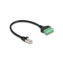 Καλώδιο Δικτύου Delock RJ45 Cat.6 St > terminal 30cm 2tlg