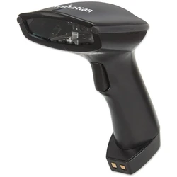 Barcode Scanner Manhattan Bluetooth CCD black