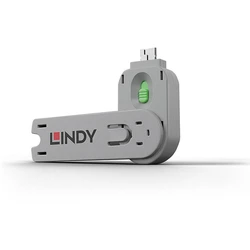 Blockers Lindy key for USB Port Schloss green