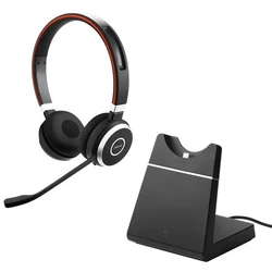 Multimedia Headset Jabra Evolve 65 SE UC Duo USB inkl. charging station