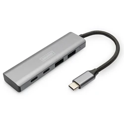 USB Hub Digitus USB 3.0 4-Port Aluminum