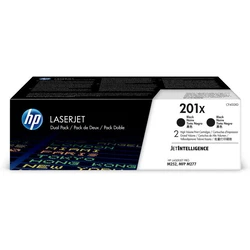 Toner HP 201X black CF400XD 2er-Pack