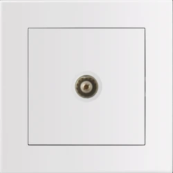Πρίζα Κεραίας Entac Arnold Recessed socket End type White