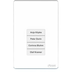 Θυροτηλέφωνο Auerswald TFS-Dialog 400, 4 buttons White