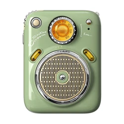 Φορητό Ηχείο Bluetooth Divoom Beetles-FM Green