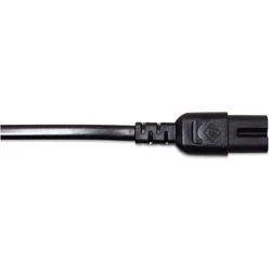 Καλώδιο Τροφοδοσίας Manhattan Stromkabel Euro 8 1.8m Black