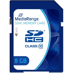 Κάρτα Μνήμης SD 8GB MediaRange SDHC CL.10