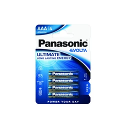 Αλκαλικές Μπαταρίες Panasonic Evolta -AAA Micro 4pcs.