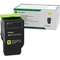 Toner Lexmark - yellow - original - LCCP, LRP