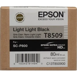 Μελάνι Epson light black T 850 80 ml T 8509