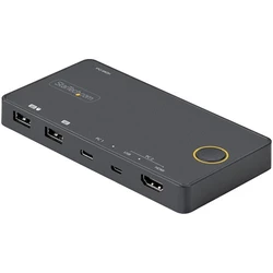KVM Switch StarTech 2 PORT HYBRID USB-C