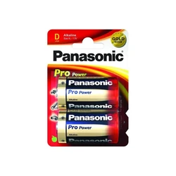 Αλκαλικές Μπαταρίες Panasonic Pro Power -D Mono 2pcs.