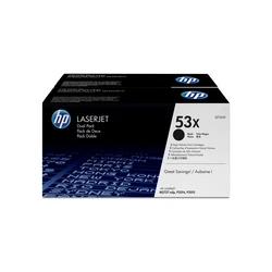 Toner HP (Q7553XD) No 53X Dual Pack Black