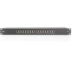 Patch Panel Digitus 1HE 16-Port Cat6 shielded Black