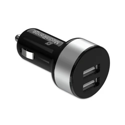 Φορτιστής Αυτοκινήτου MediaRange 2 USB outputs 3.4A Black/silber