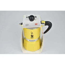 Μπρίκι Espresso Bialetti RAINBOW 1TZ yellow