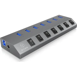 USB Hub RaidSonic IB-HUB1701-C3 7 port USB 3.0 Type-A