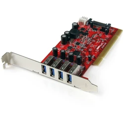 Controller PCIe StarTech 4 PORT USB 3 ADAPTER CARD