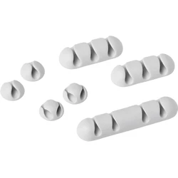 Σετ Τακτοποίησης Καλωδίων Durable Cavoline Clip Mix 504110 self-adh. Cable Clips grey 7pcs