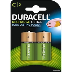Επαναφορτιζόμενες Μπαταρίες Duracell Rechargeable Baby - C 3000mAh 2pcs.