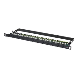 Patch Panel Digitus DN-91624U-SL-SH - 0.5U - 19"