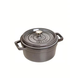 Κατσαρόλα Staub Cocotte 12cm round Graphite grey, cast iron